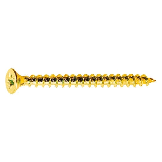 VITE PER LEGNO TSP OTTONATA 4,0x45 mm - 200 pezzi- AMBROVIT
