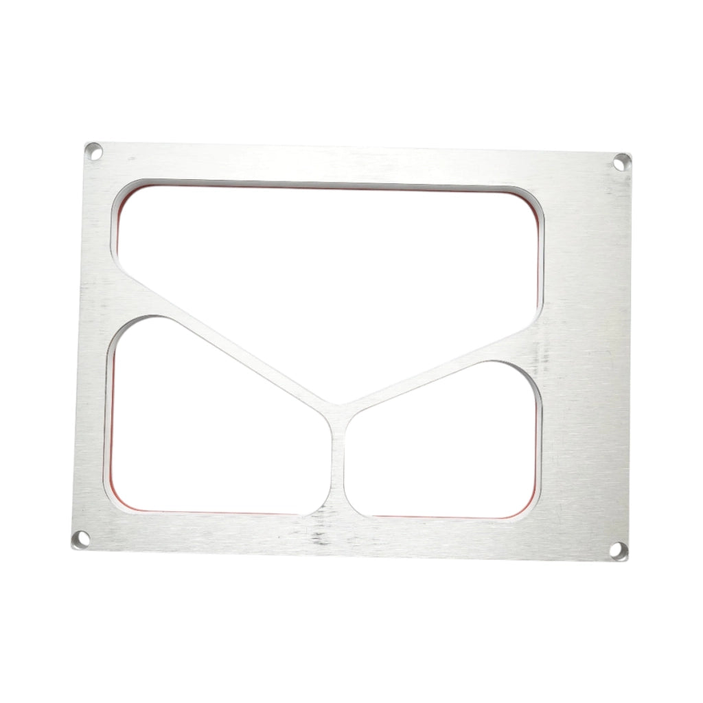 Stampo 270x200 mm per macchina Termosigillatrice vaschette con 3 scomparti e dimensione 225x175 mm