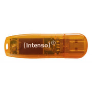 INTENSO PEN DISK RAINBOW LINE 64GB ORANGE USB 2.0
