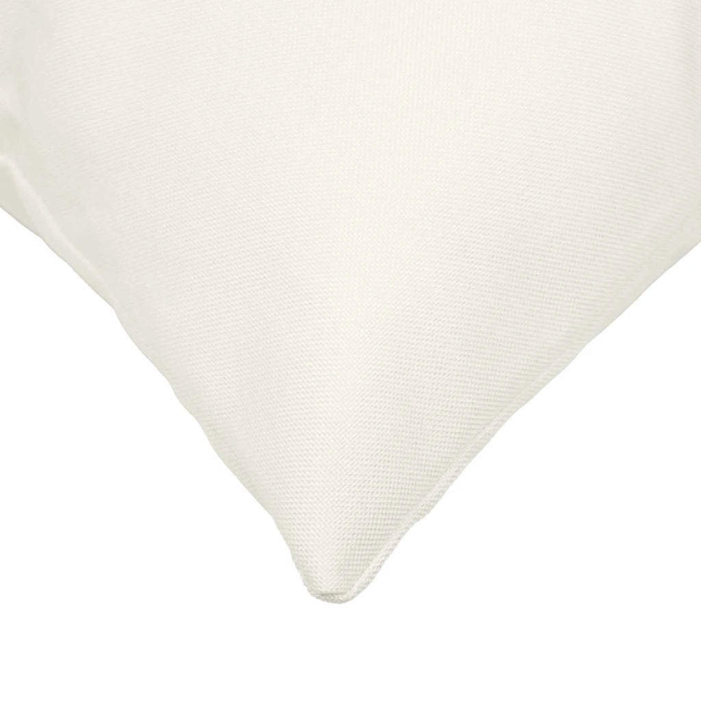 Federa 6 pz HEERLEN Bianco 30 x 30 cm Tessuto 907358