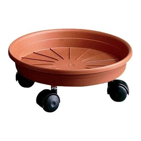 SOTTOVASO CON RUOTE Ø 36 cm