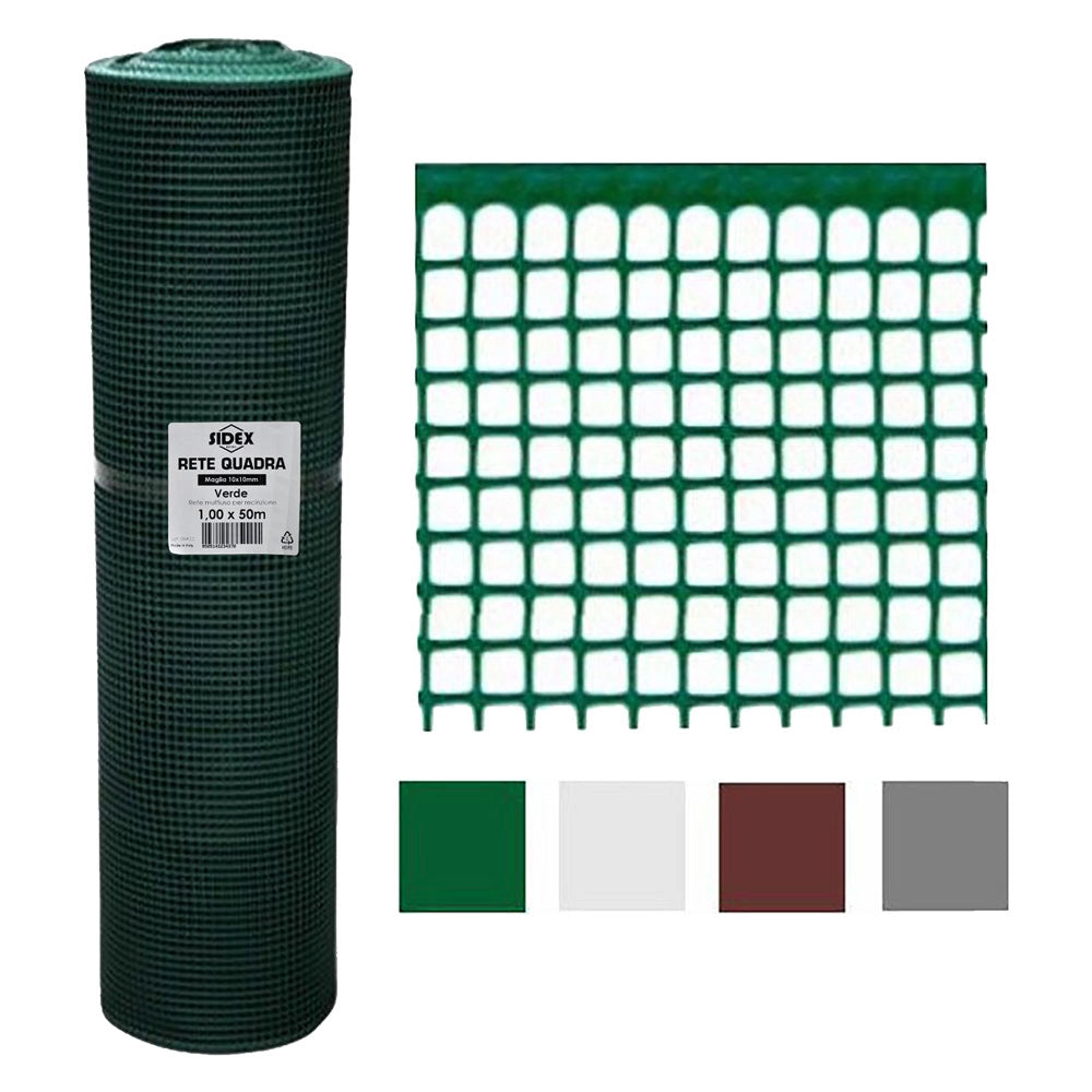 Rete di protezione per balconi 1x50 m verde