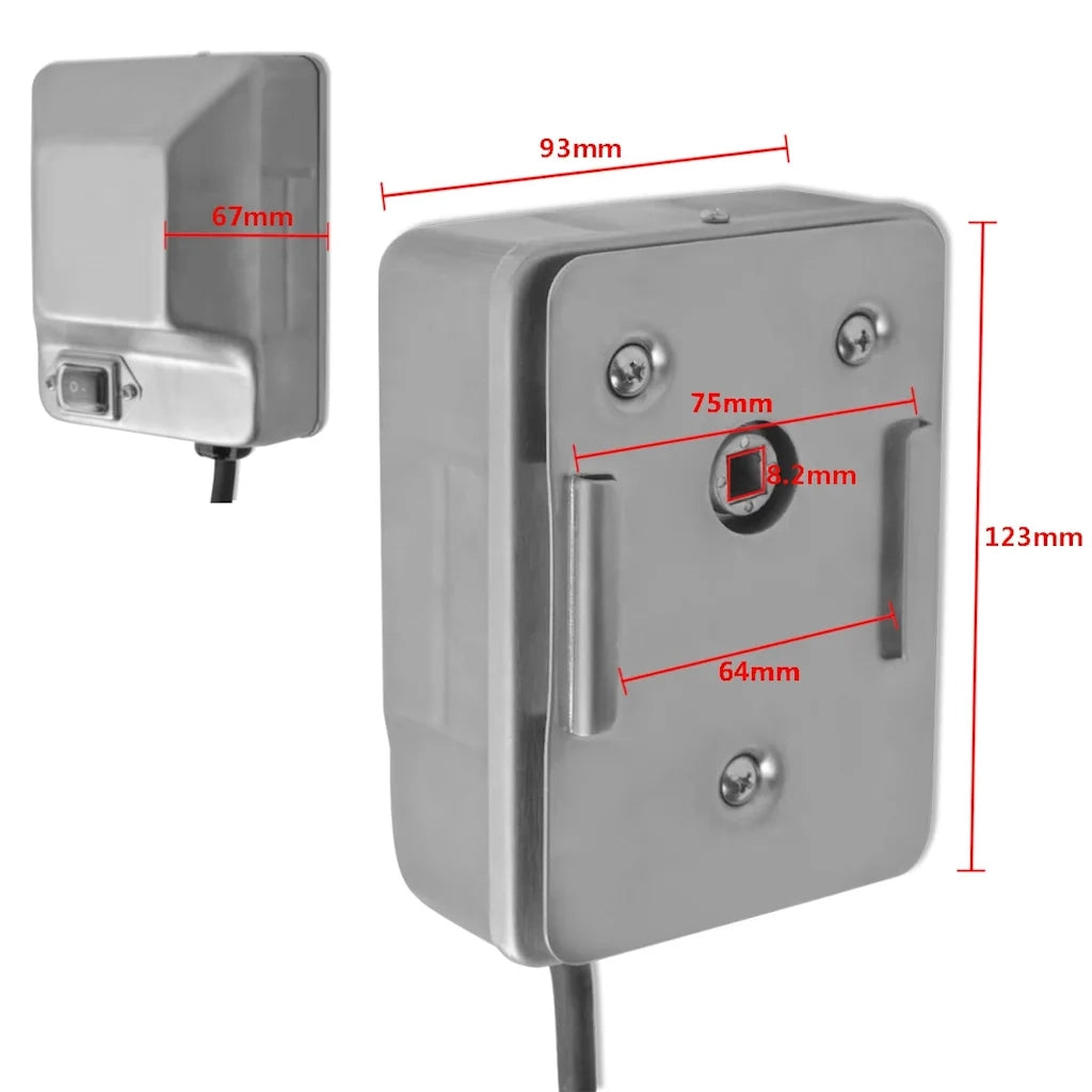 Motore per Spiedo in Acciaio Inossidabile 4 W 42246
