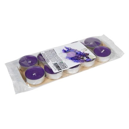 KIT CANDELE PROFUMATE 'TEALIGHT' Conf. 10 pezzi - Gelsomino