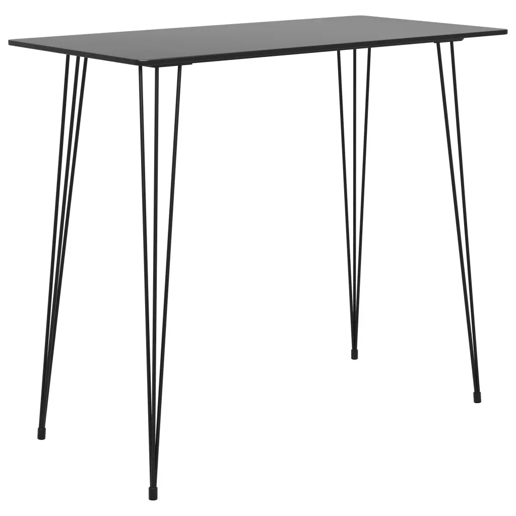 Set da Bar 5 pz Nero e Grigio 3057377