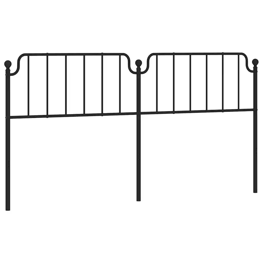 Testiera di Ricambio in Metallo Nero 193 cm 373924