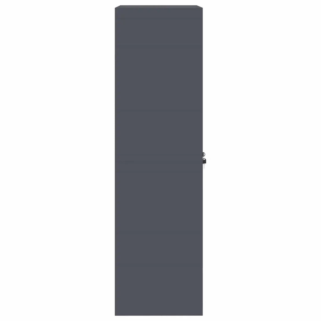 Armadio Antracite 60 x 40 x 140 cm Acciaio