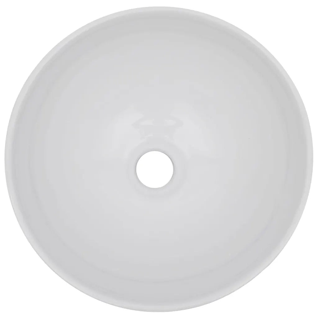 Set Mobili da Bagno 2 pz Ceramica Nero 279338