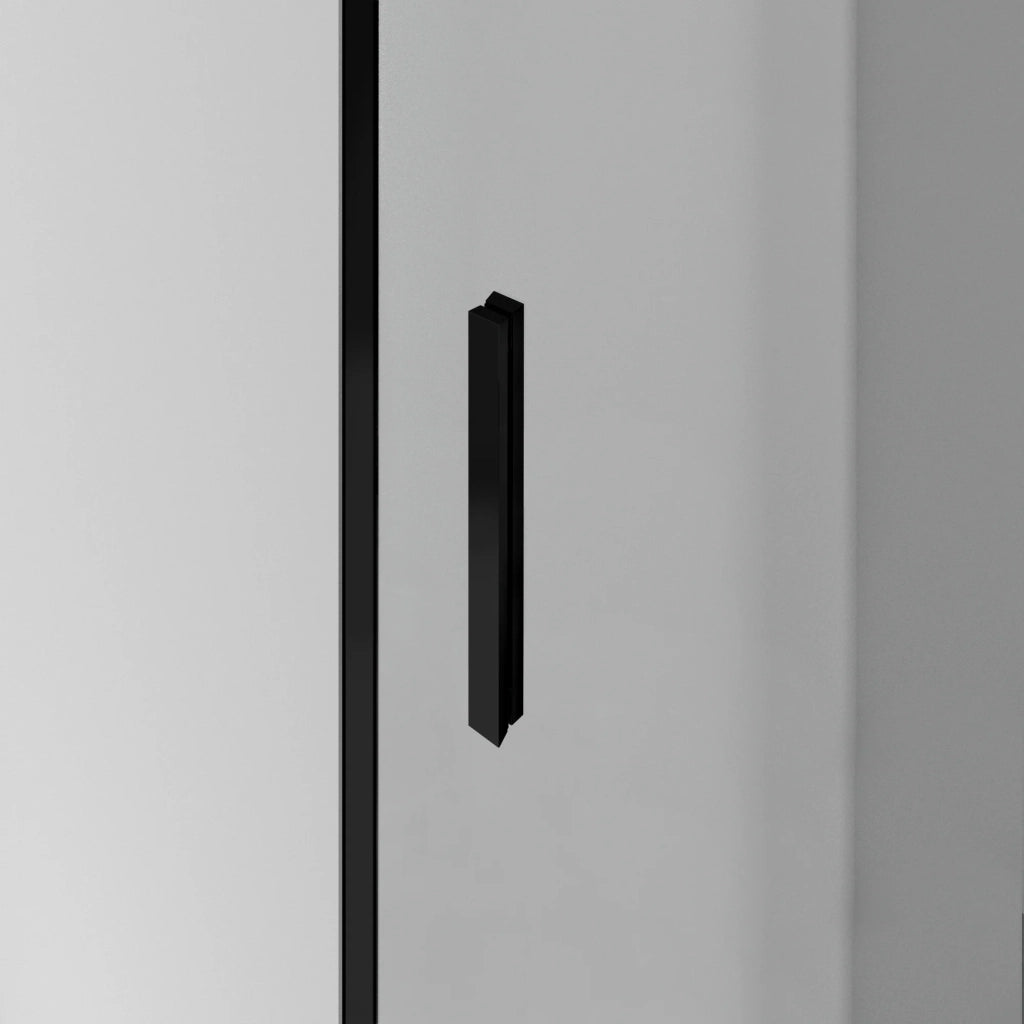 Box doccia angolare BASIC apertura al vertice 70x70 cm (65-70/65-70) rame vetro trasparente