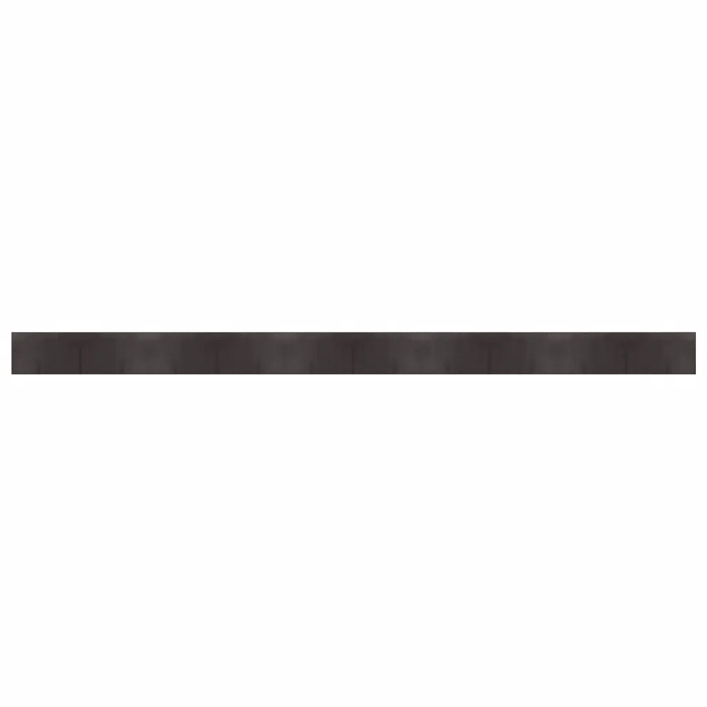 Tappeto Rettangolare Marrone Scuro 60x1000 cm in Bambù 376863