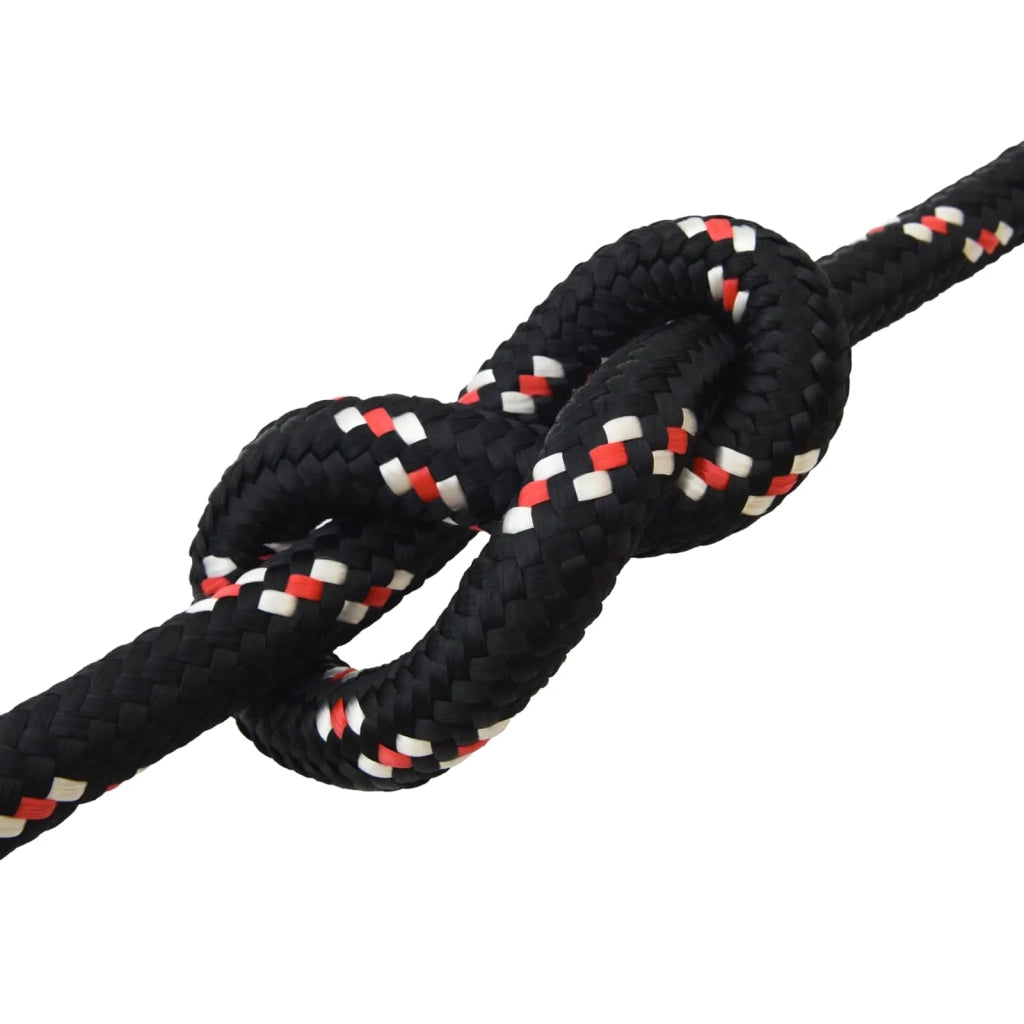 Corda multiuso 50 mm 25 m Nero e Rosso PP 3472757