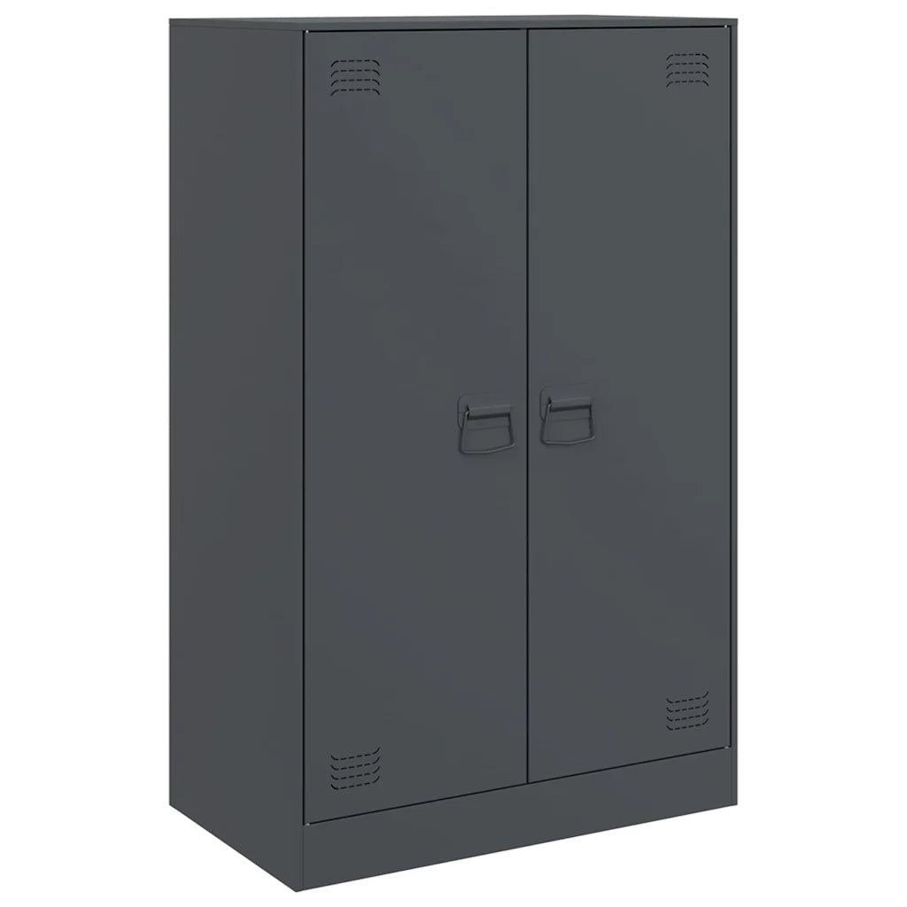 Credenza Antracite 67x39x107 cm in Acciaio 841663