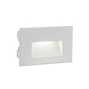 Lampada Segna Passo Rettangolare da Incasso a Parete a LED 3W 3000K Sovil Bianco