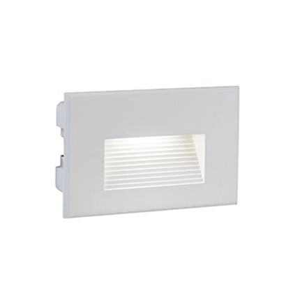 Lampada Segna Passo Rettangolare da Incasso a Parete a LED 3W 3000K Sovil Bianco