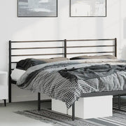 Testiera di Ricambio in Metallo Nero 180 cm 352355