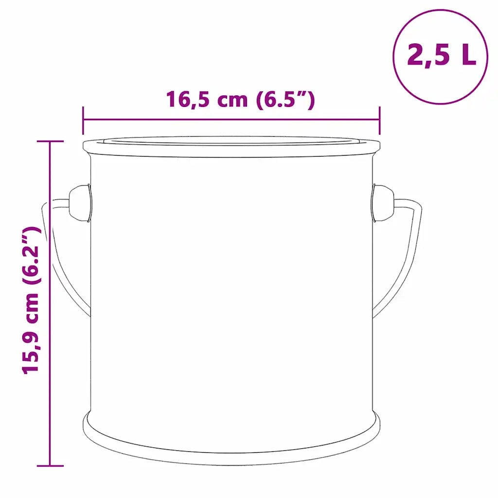 Vernice per legno Grigio 2,5 L Stampa da parete 4008538