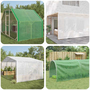 Telo con Occhielli Verde 8 x 8 m 140 gsm PE 42039255
