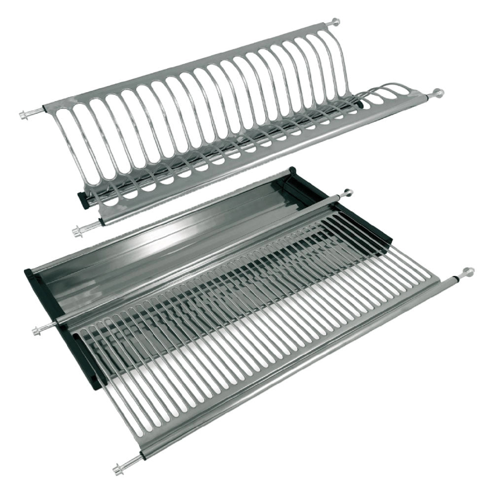 Scolapiatti per Pensile Lunghezza in Acciaio Inox 76 cm
