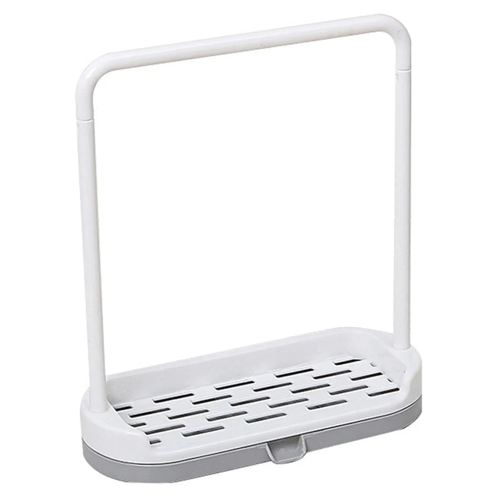 Trade Shop - Set 3pz Porta Spugna Sapone Cucina Porta Asciugamani Lavello Organizer Drenaggio Rapido -
