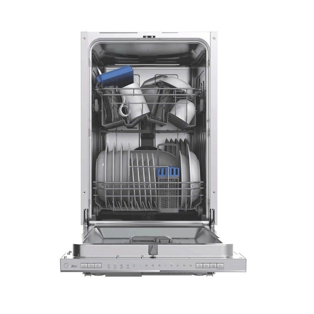 Lavastoviglie incasso Midea 45 cm. MDWEB1004LSW 8 programmi 10 coperti classe E