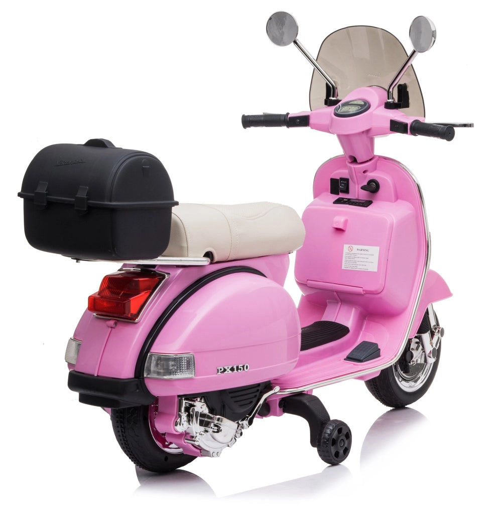 Piaggio Vespa PX150 Full Elettrica 12V per Bambini Rosa