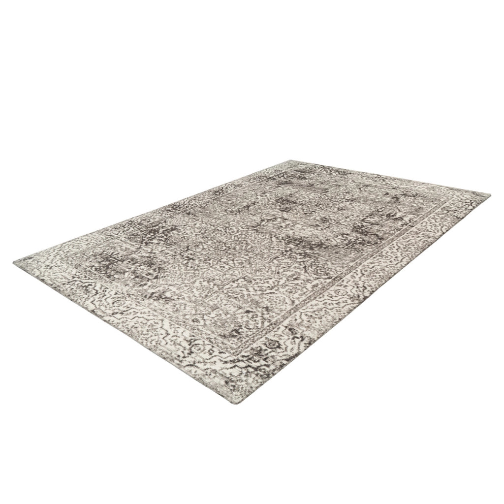Tappeto orientale Davis in grigio e oro