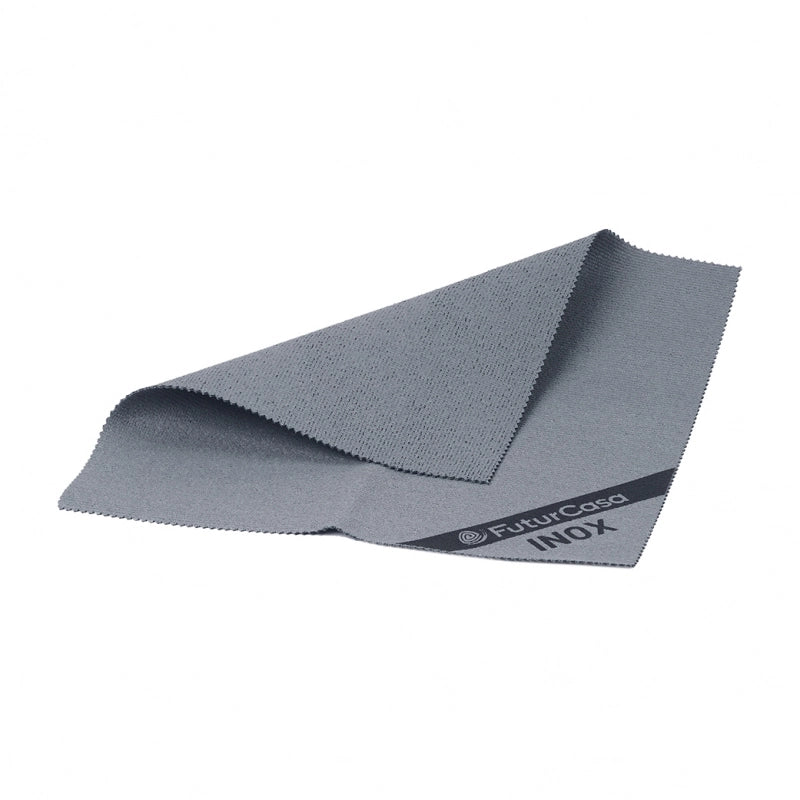 PANNO INOX 30X30CM IN MICROFIBRA.