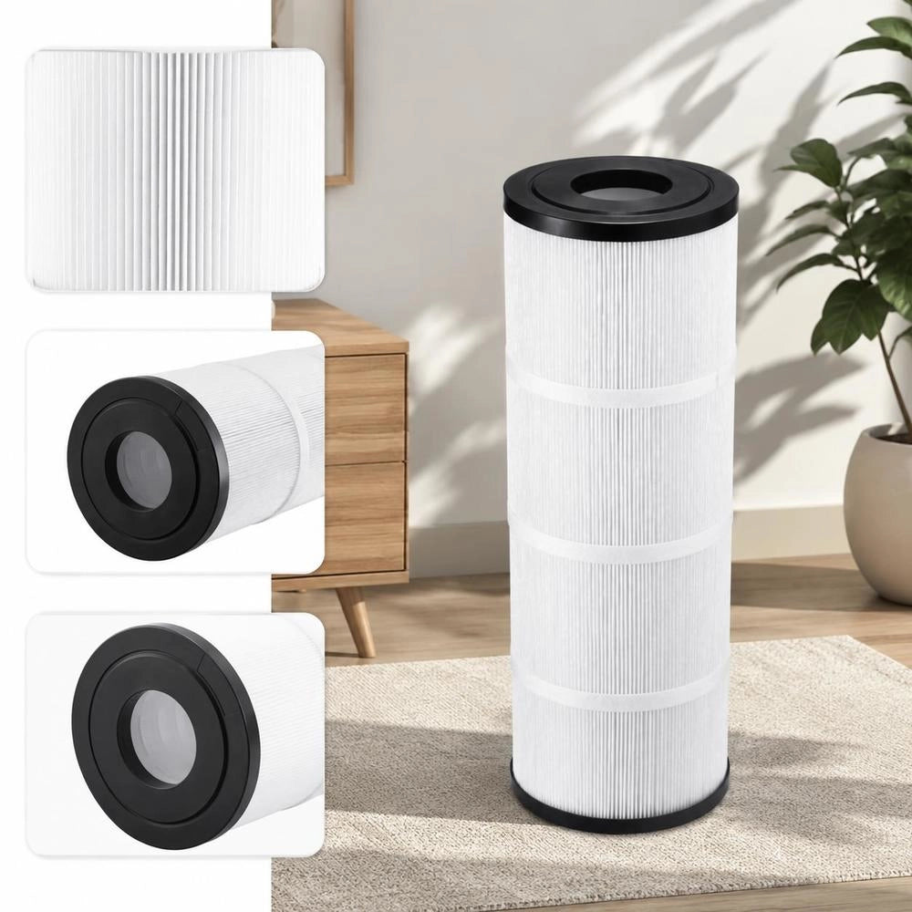Pool Filter Cartridge, 4-pack, Water Filter 7.4 M², Replacement Filter, Compatible With CCP320, Pleatco PCC80-PAK4, Pool Filter Safe For Children And Pets, Easy To Clean
