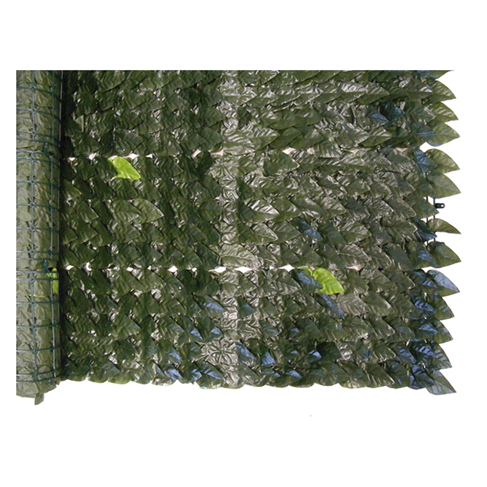 SIEPE ARTIFICIALE 'FOGLIE DI LAURO' mt 1,5 x 3  - LIF