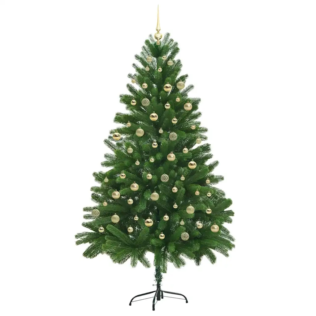 Albero di Natale con 300 LED con supporto Verde 210 cm PE