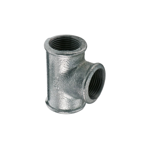 TEE RIDOTTA ZINCATA- 3/4 x 1/2- IKARO- pezzi 10