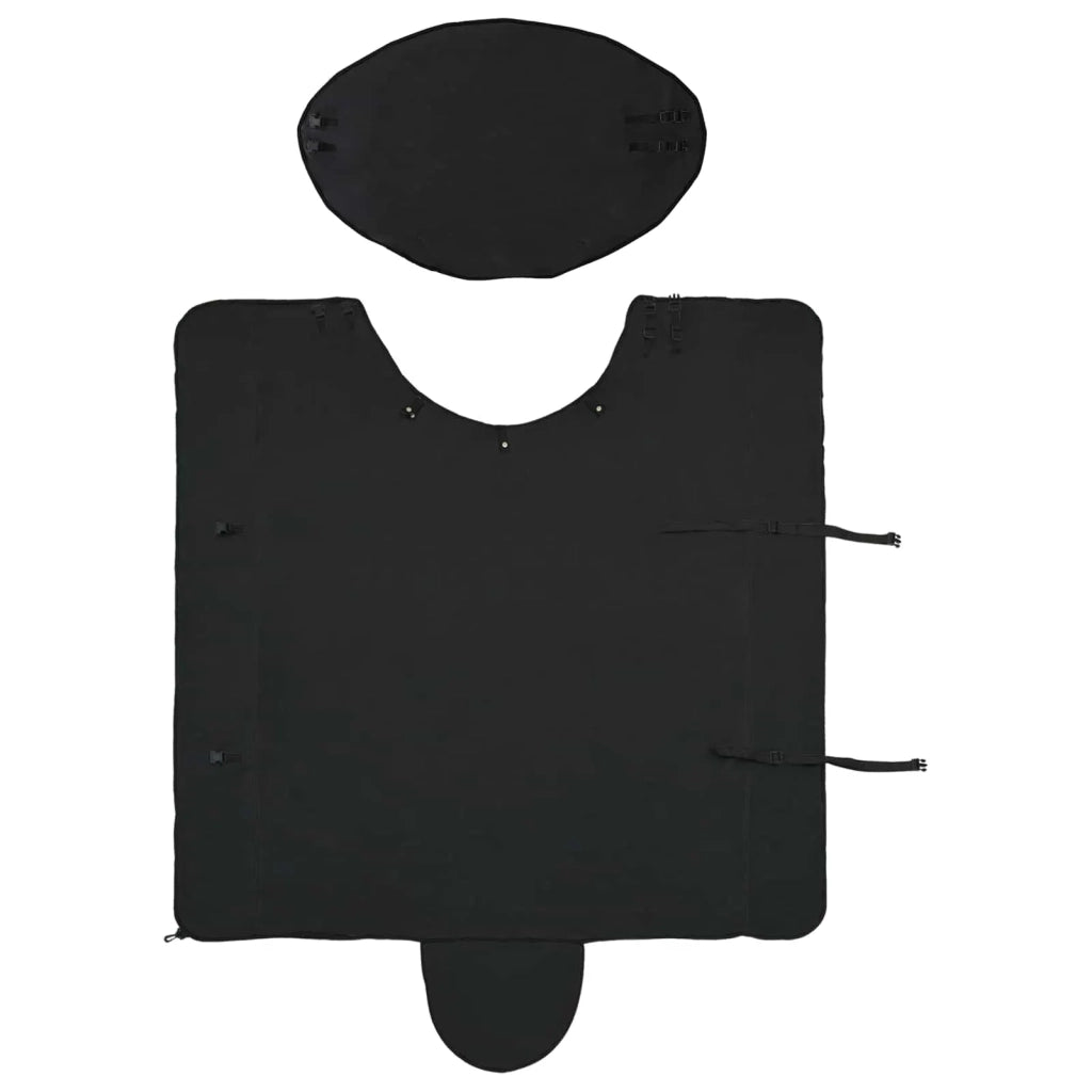Coperta per Cavalli Nero 125 cm Poliestere 42013302