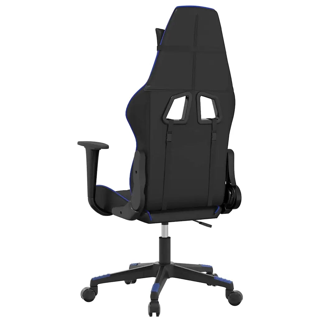 Sedia da Gaming Nera e Blu in Similpelle 3143753