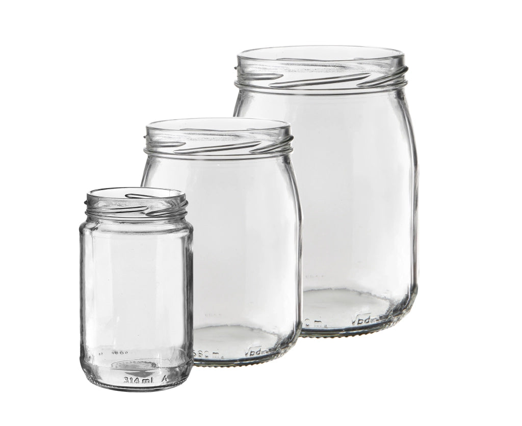 VASO IN VETRO PER CONSERVE  212 cc - Imb. Ø 63 mm - 24 pezzi