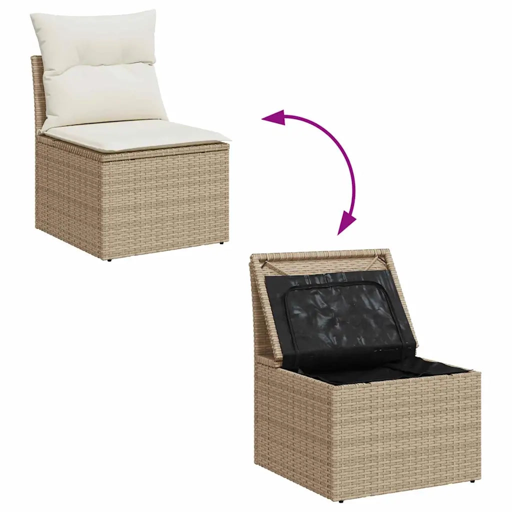 Set di divani con cuscino 6 pcs polyrattan 3360652