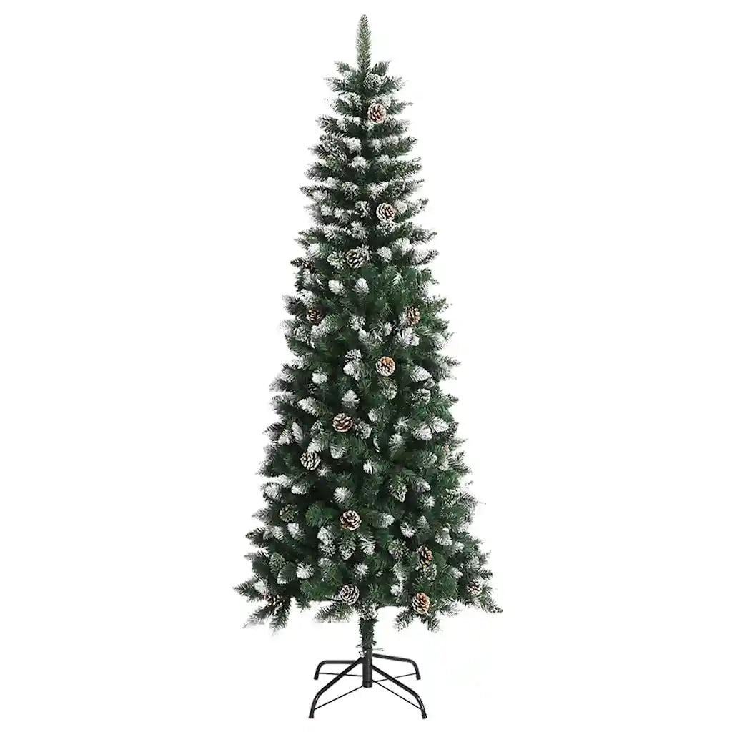 Albero di Natale artificiale con 300 LED Verde 240 cm