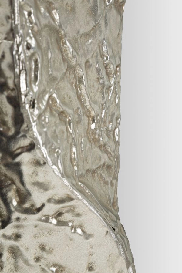 Specchio Argelux Rettangolare 70x6,5x160,5 cm in Ferro e Specchio e MDF Argento