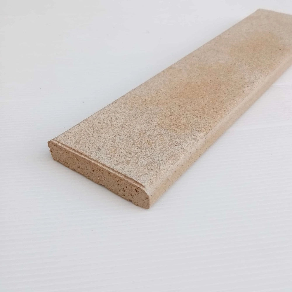 Battiscopa klinker per serie capri colore beige - 1mt
