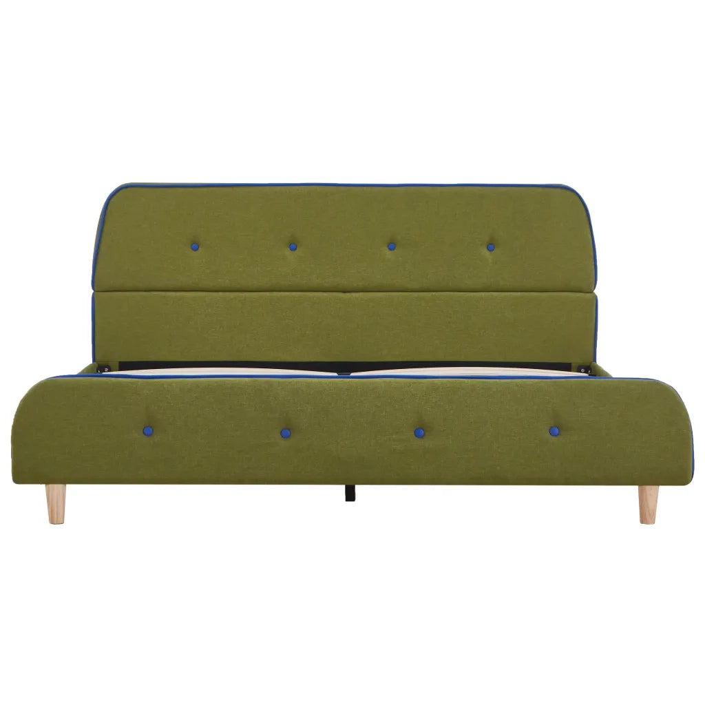 Giroletto senza Materasso Verde 140x200 cm in Tessuto 280933