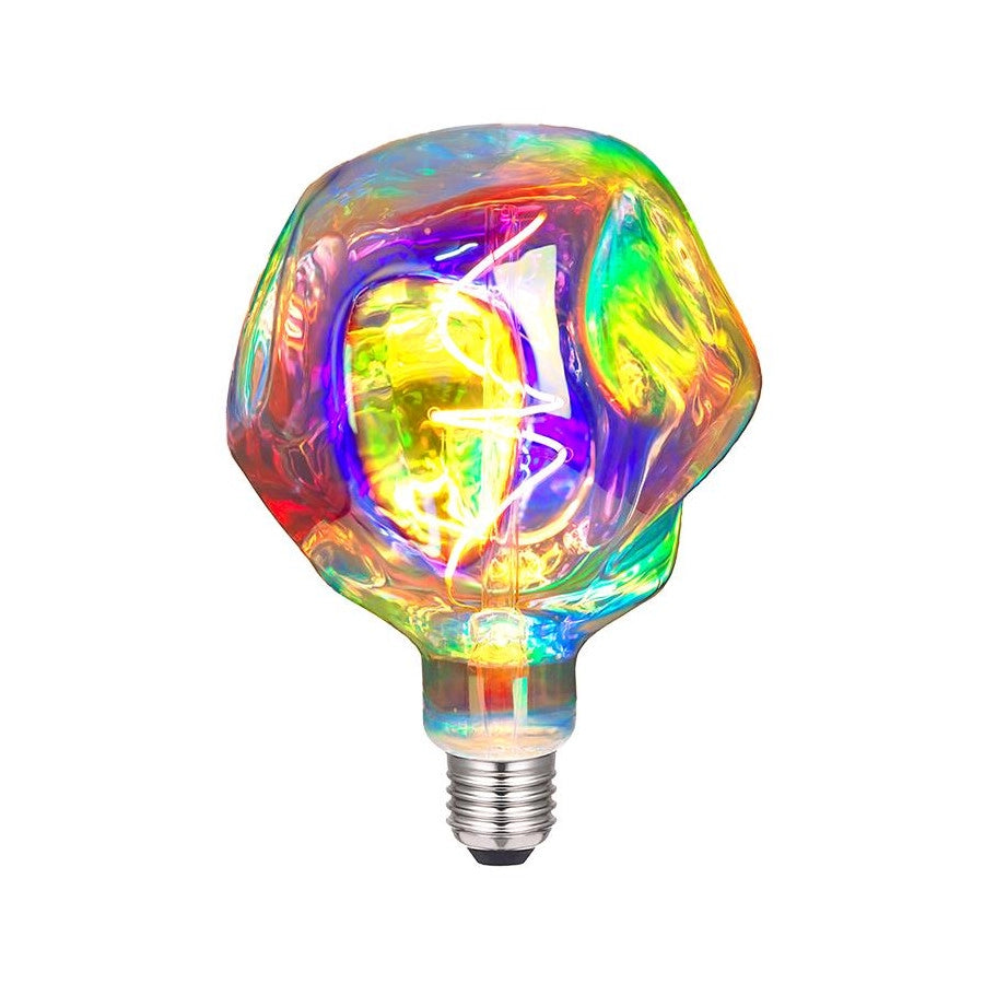 Lampadina diamante arcobaleno E27