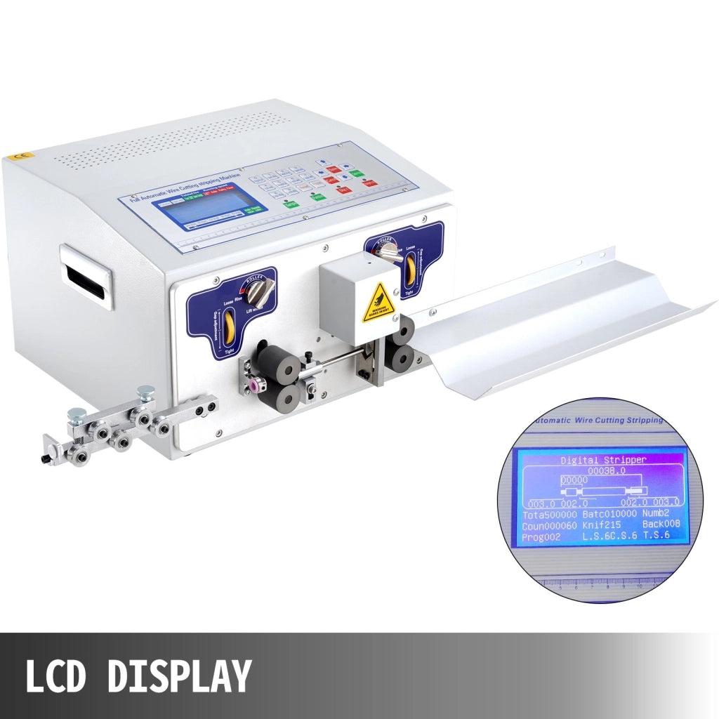 Macchina spelafili automatica SWT508-JE 300 W con display LCD spelacavi per officina ed elettronica