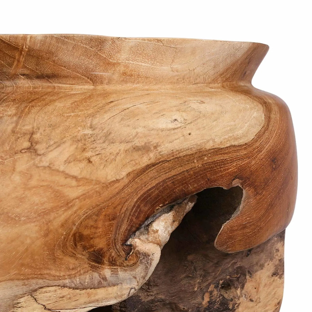 Portafrutta JEPARA Marrone Teak Ø 35 cm 42010346