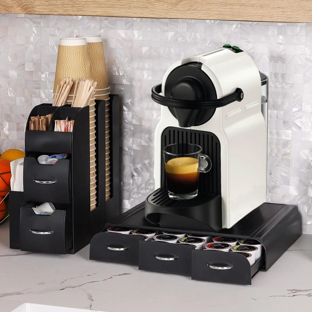 Coffee Station Angolo Bar Caffetteria Caffè Porta Capsule Professionale da Casa