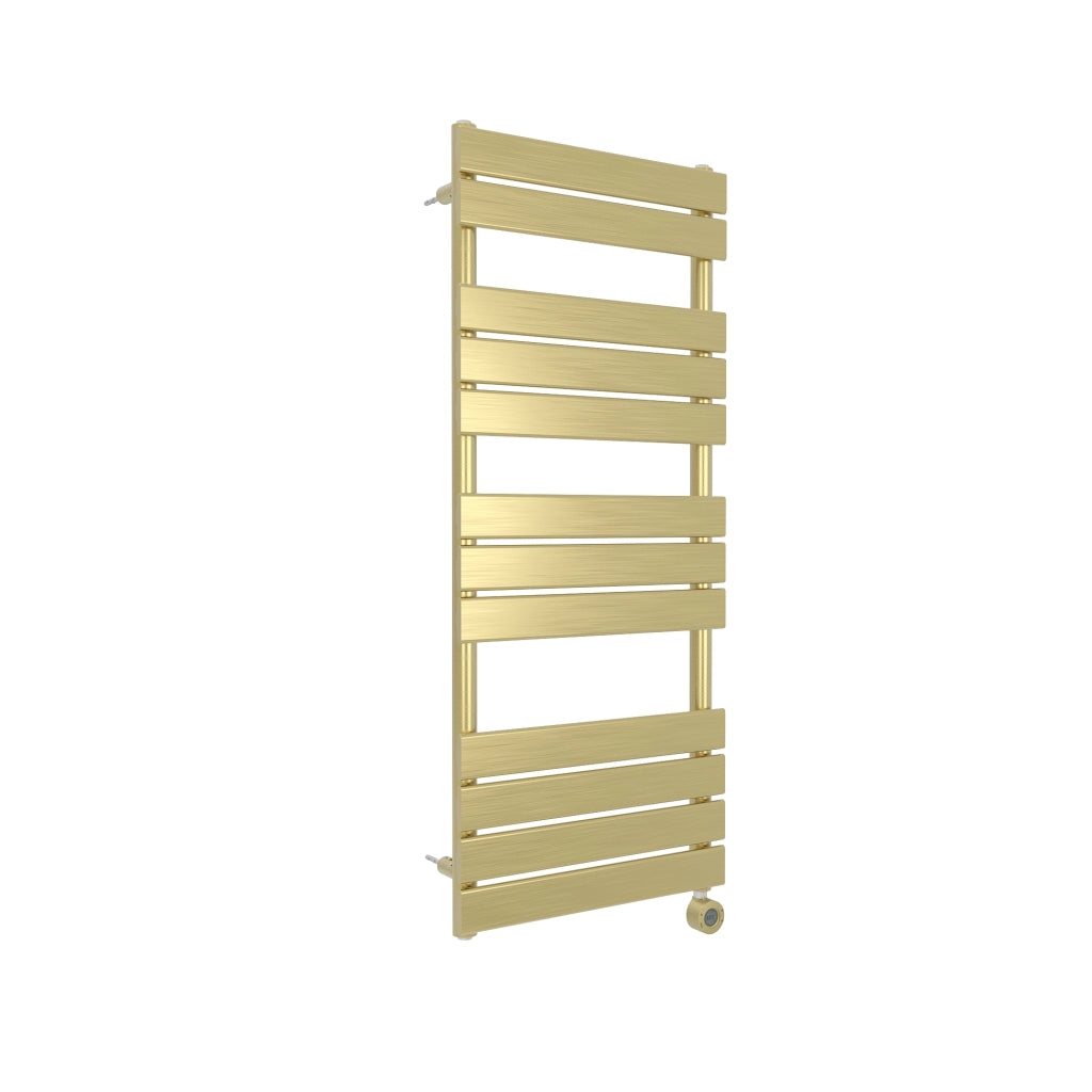 Termoarredo elettrico 1200x500 oro spazzolato interasse 450 | Andromeda