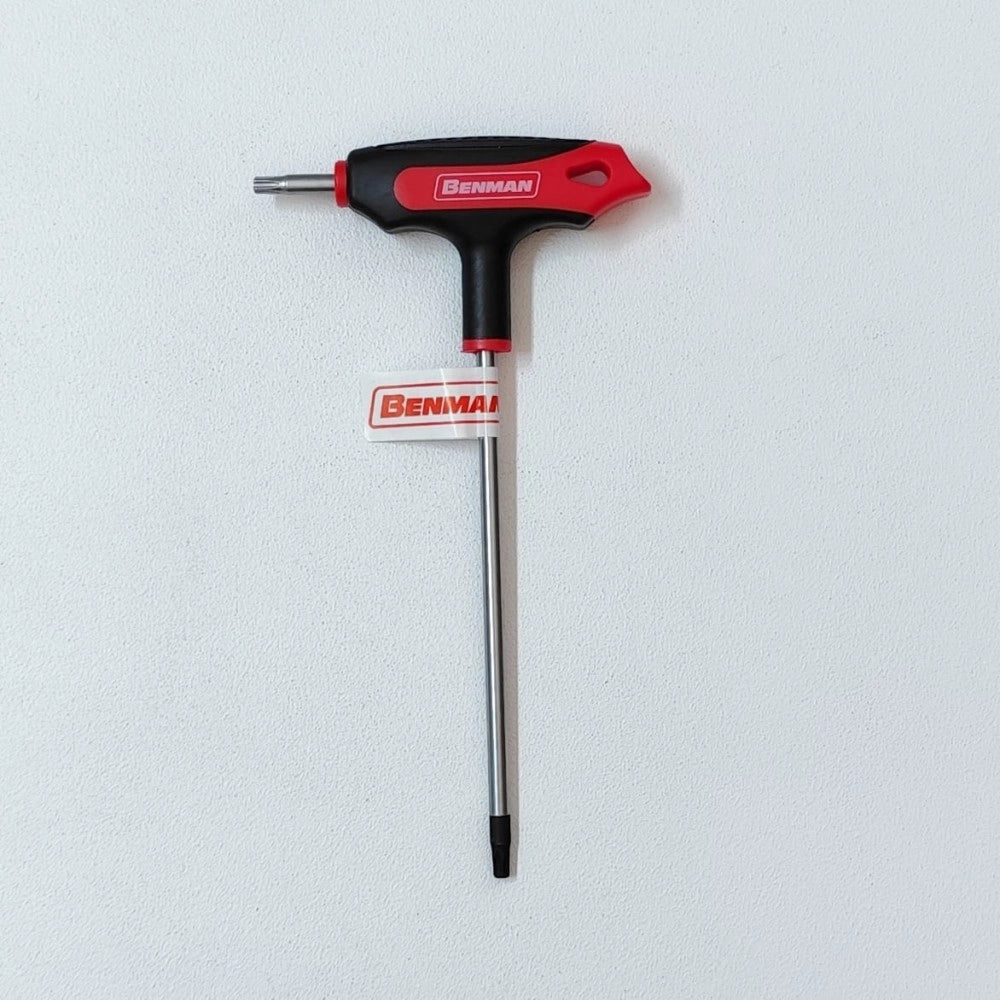 Benmam t15 chiave torx forato con manico a t
