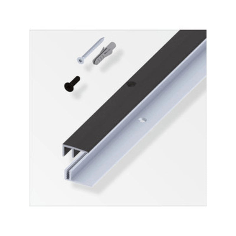 RACCORDO BALCONE PER PARQUET NERO SPAZZ. 100 CM- 1,0 pz