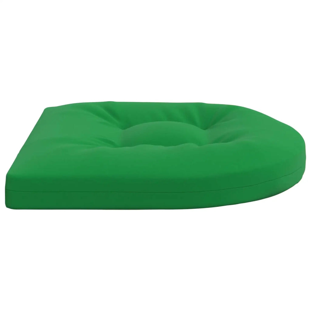 Cuscini per Sedia in 4 Pezzi 4 pz 100% Poliestere Verde 945330