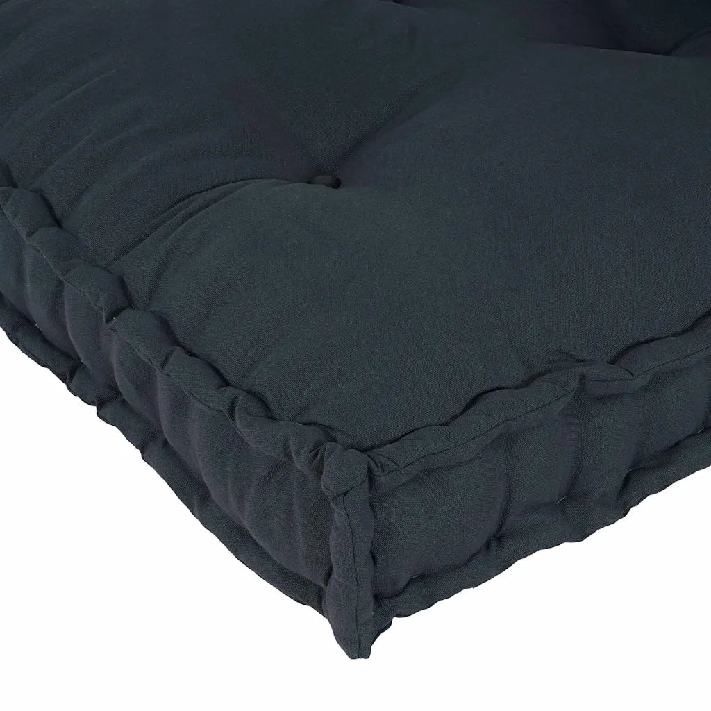 Cuscino per Divano Pallet 2 pz Tessuto Antracite 4019084