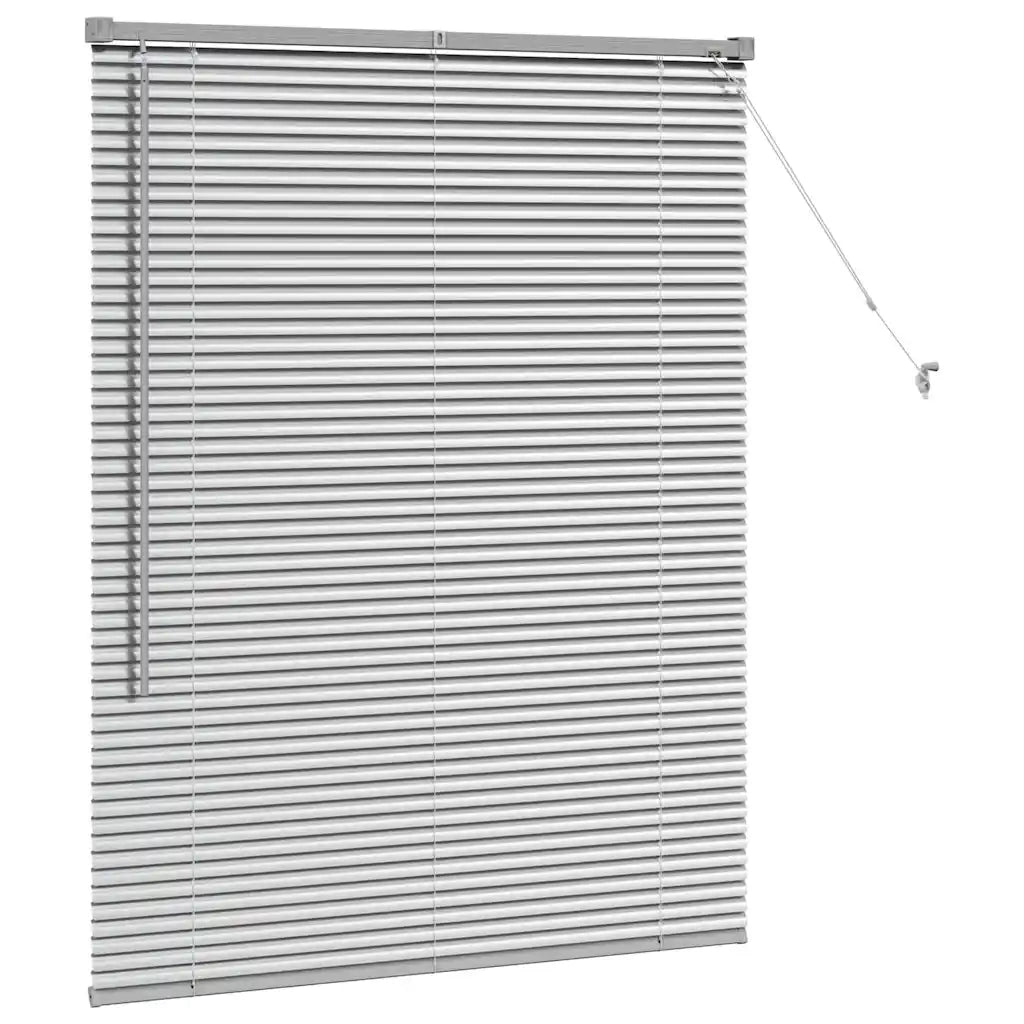Tenda Veneziana Argento 130 x 105 cm 25 mm Alluminio 42005898