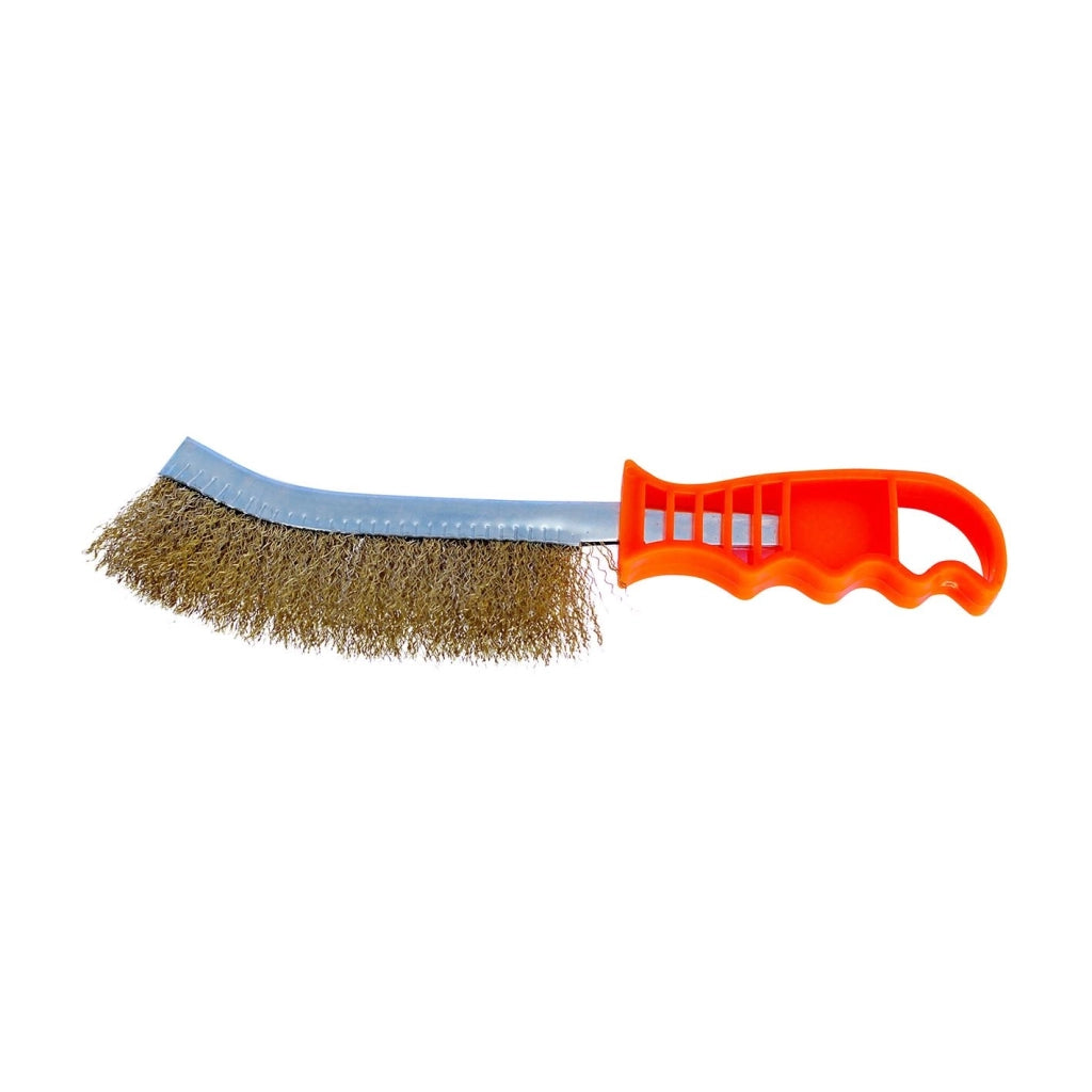 SPAZZOLA CURVA FILI METALLICI
